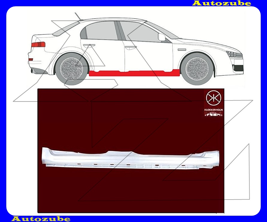 Küszöb jobb Küszöb jobb