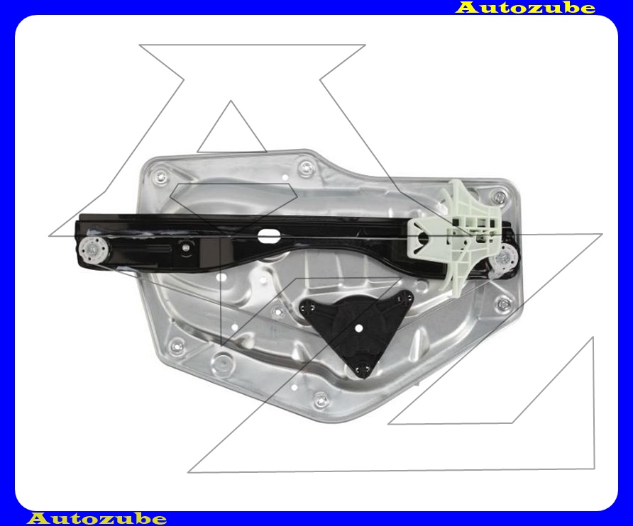 Ablakemelő szerkezet elektromos bal hátsó, panellal (motor nélkül) Ablakemelő szerkezet elektromos bal hátsó, panellal (motor nélkül)