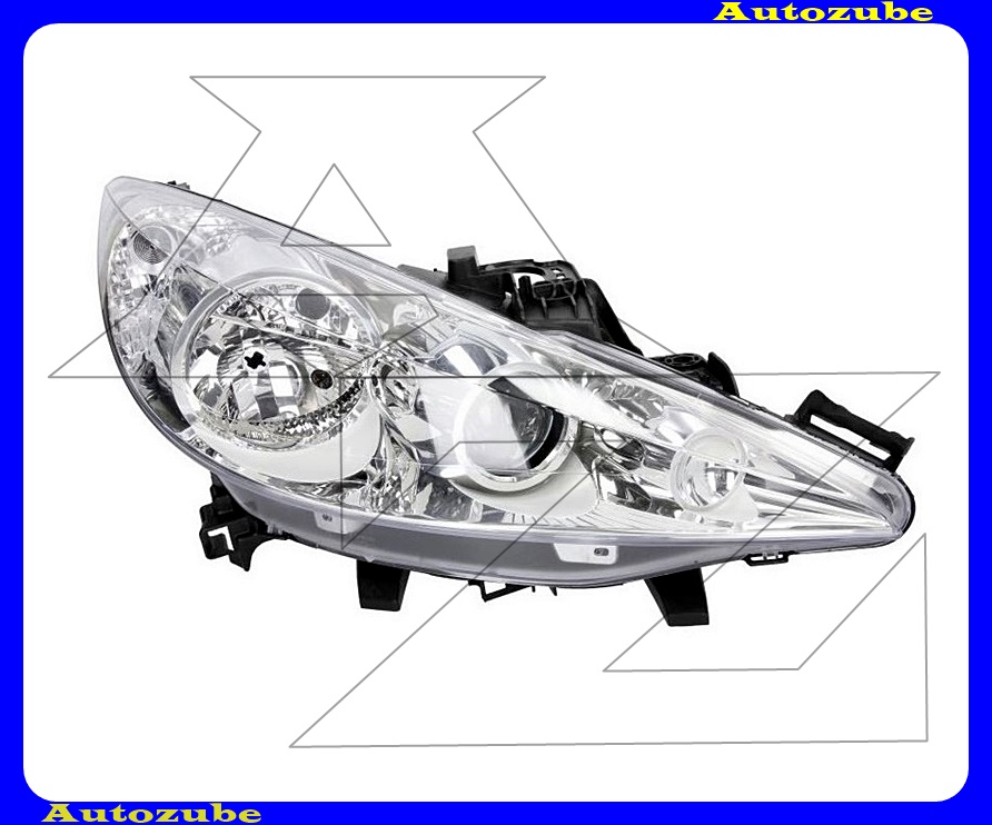 Fényszóró jobb projektoros (2xH7/H1) motorral {VALEO} Fényszóró jobb projektoros (2xH7/H1) motorral {VALEO}