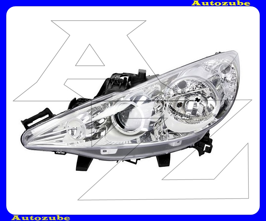 Fényszóró bal projektoros (2xH7/H1) motorral {VALEO} Fényszóró bal projektoros (2xH7/H1) motorral {VALEO}