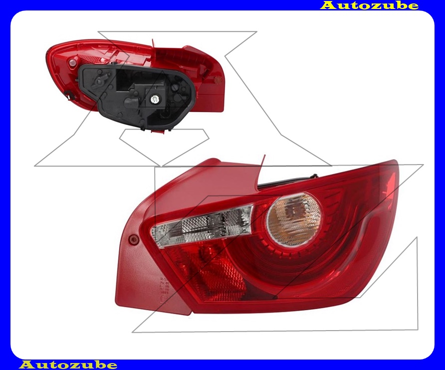 Hátsó lámpa jobb Hátsó lámpa jobb