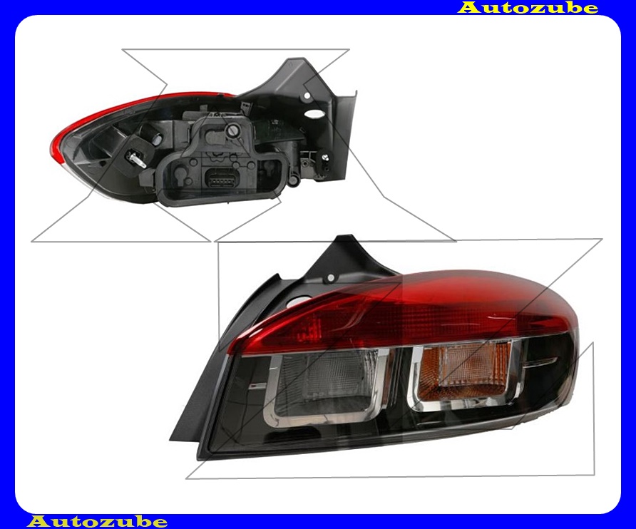 Hátsó lámpa jobb Hátsó lámpa jobb