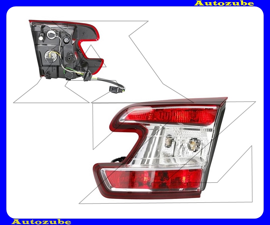 Hátsó lámpa jobb belső Hátsó lámpa jobb belső