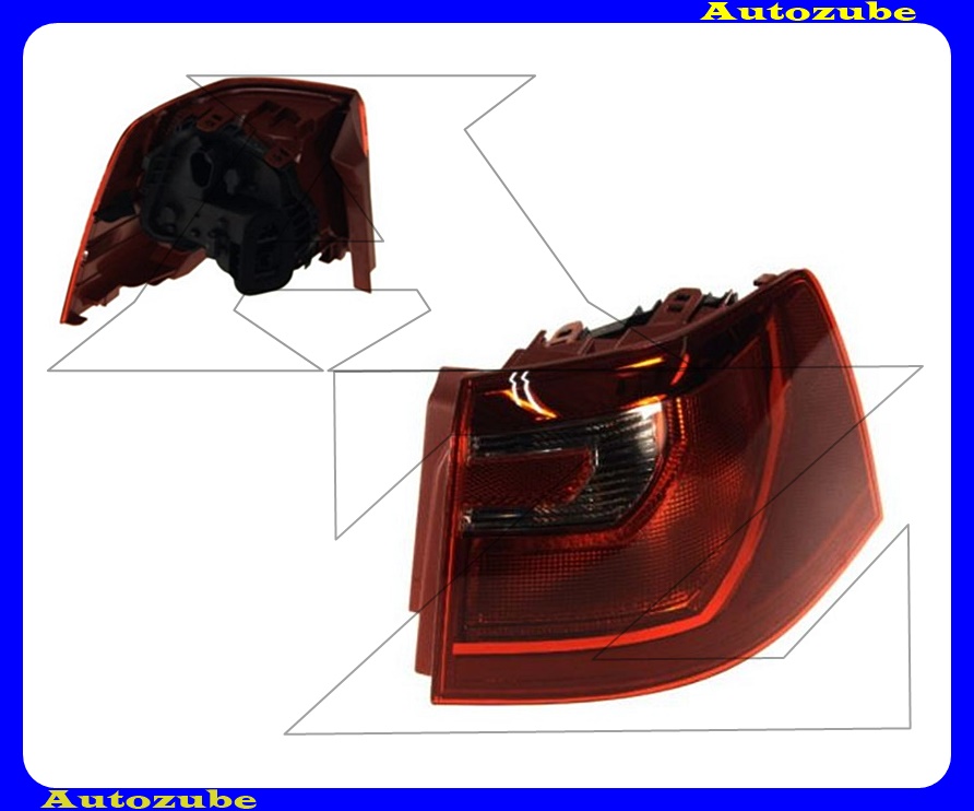 Hátsó lámpa jobb külső Hátsó lámpa jobb külső