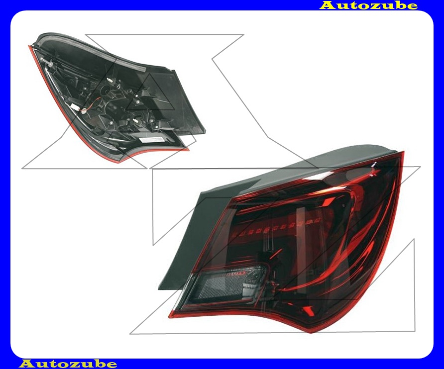 Hátsó lámpa jobb külső Hátsó lámpa jobb külső