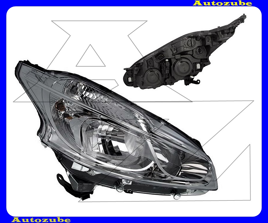 Fényszóró jobb (H7/H7/W21/5W) motorral {VALEO} Fényszóró jobb (H7/H7/W21/5W) motorral {VALEO}