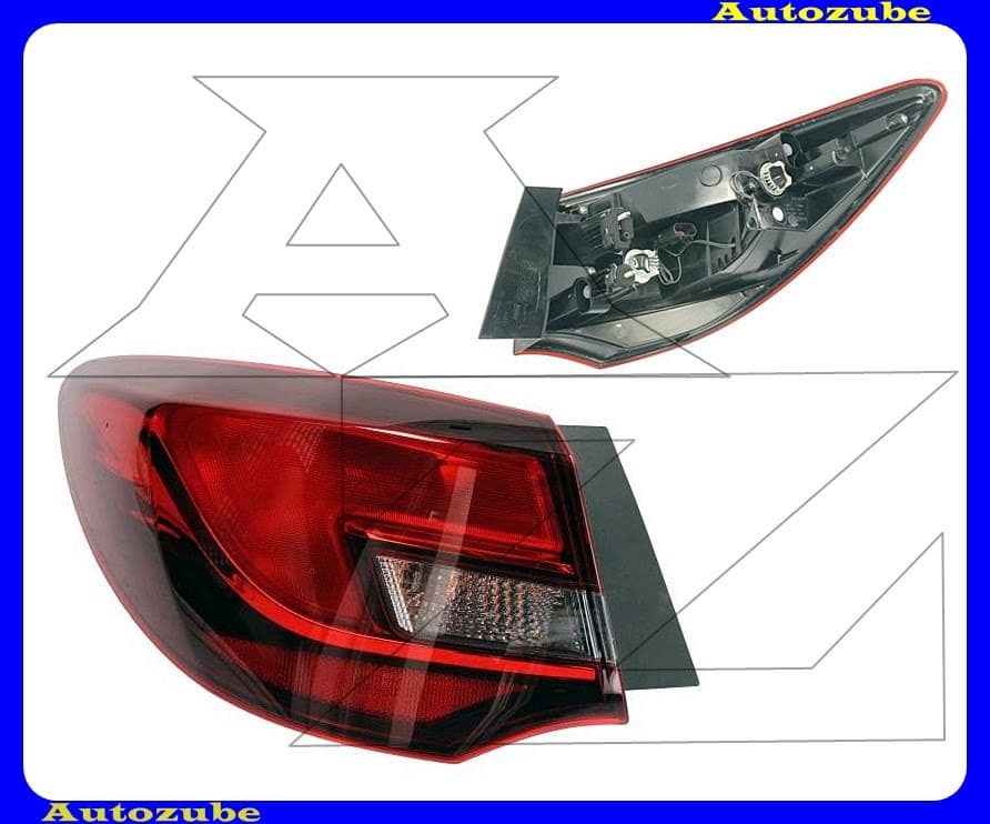 Hátsó lámpa bal külső Hátsó lámpa bal külső