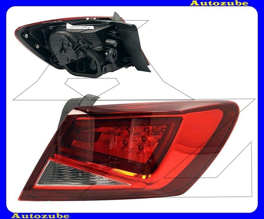Hátsó lámpa jobb külső Hátsó lámpa jobb külső