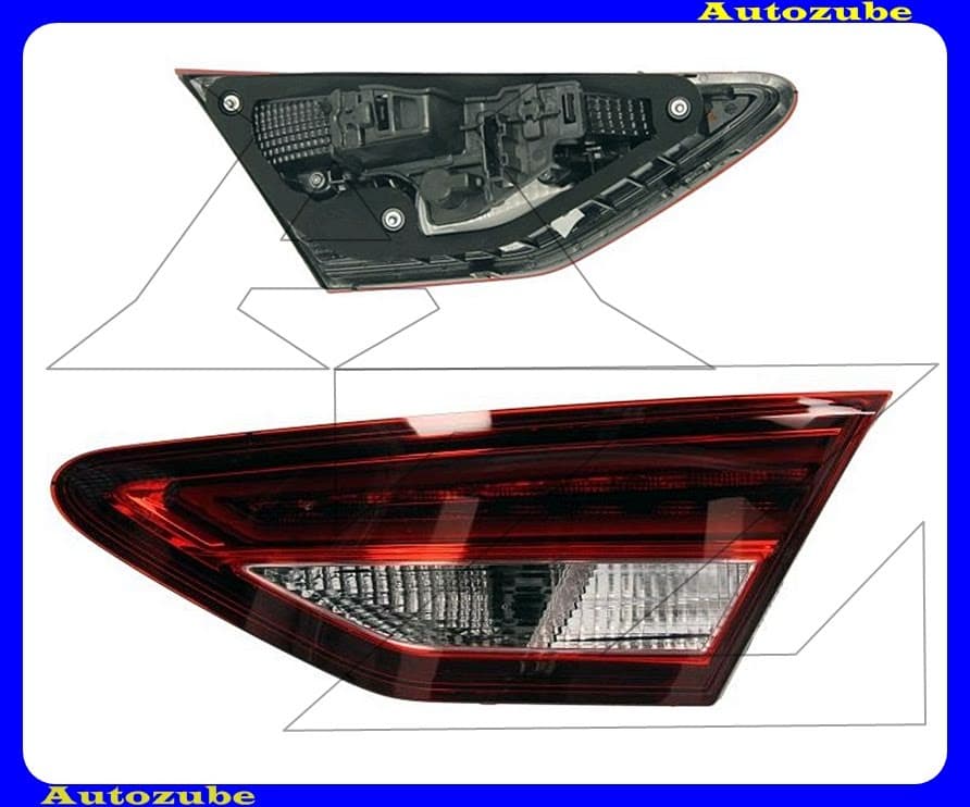 Hátsó lámpa jobb belső Hátsó lámpa jobb belső