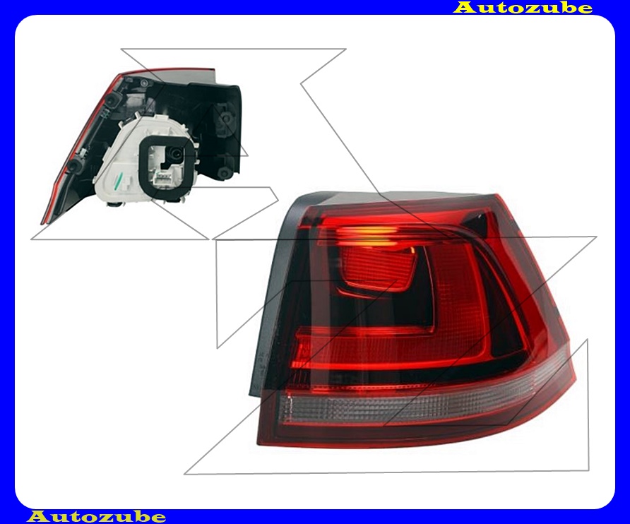 Hátsó lámpa jobb külső Hátsó lámpa jobb külső