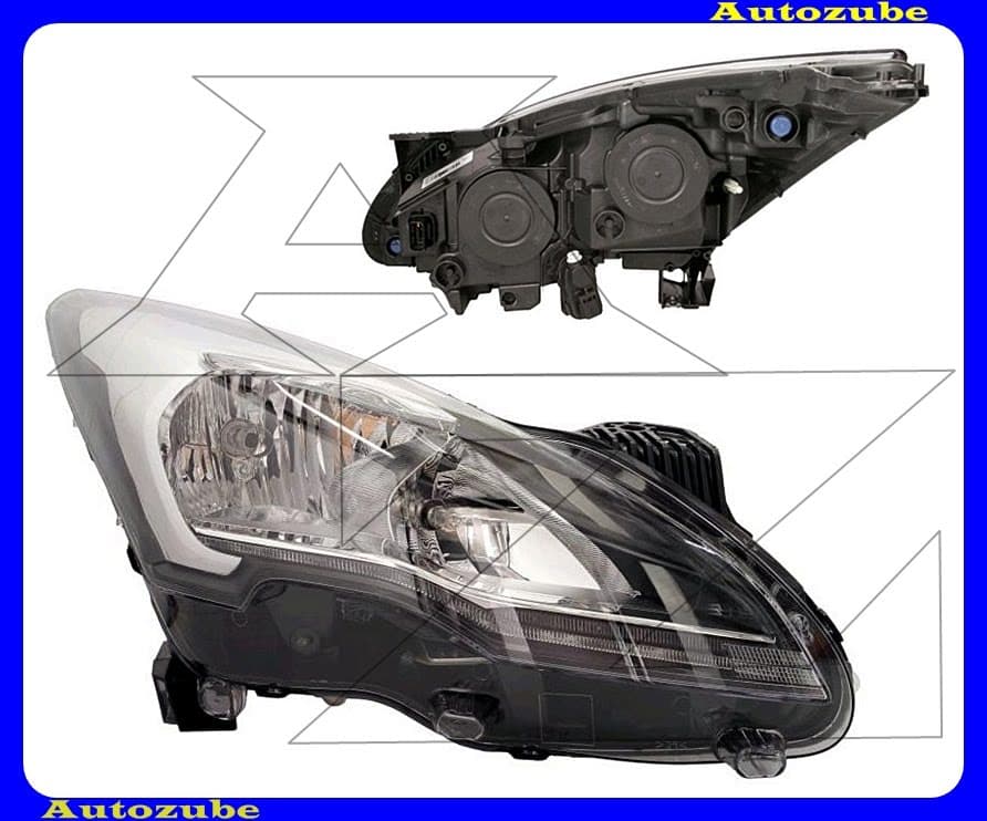 Fényszóró jobb (HB3/H7/LED) nappali fénnyel, motorral {VALEO} /RENDELÉSRE/ Fényszóró jobb (HB3/H7/LED) nappali fénnyel, motorral {VALEO} /RENDELÉSRE/