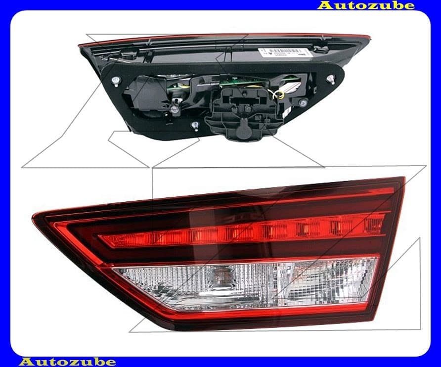 Hátsó lámpa jobb belső Hátsó lámpa jobb belső