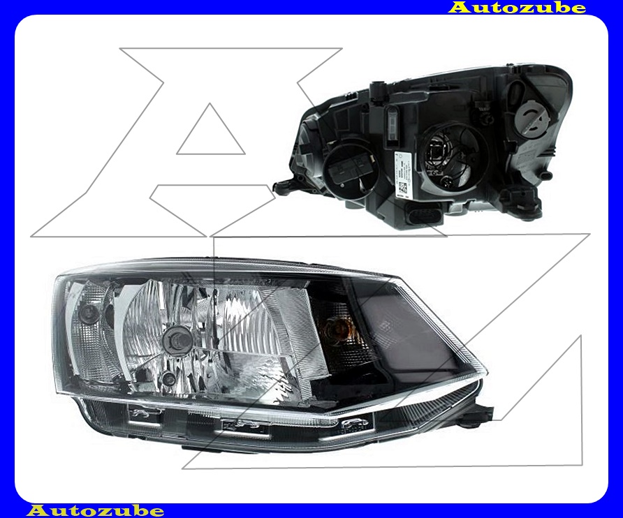 Fényszóró jobb (H4) (motor nélkül)  {VALEO}