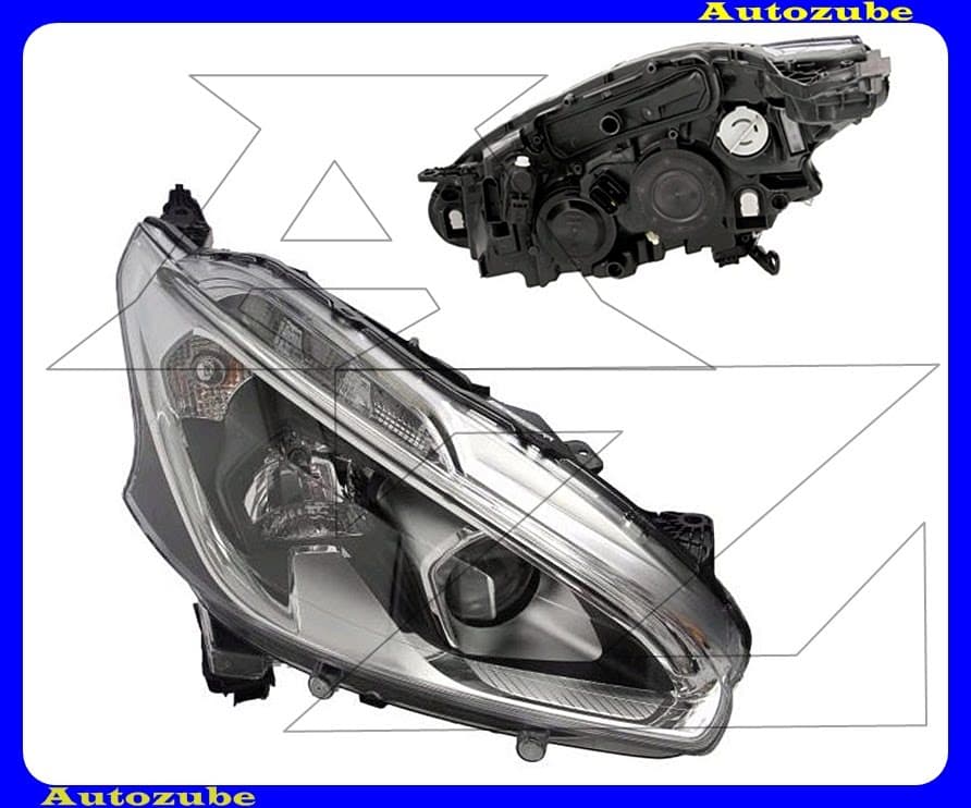 Fényszóró jobb (H7/H7/LED) nappali fénnyel (motor nélkül) {VALEO} /RENDELÉSRE/ Fényszóró jobb (H7/H7/LED) nappali fénnyel (motor nélkül) {VALEO} /RENDELÉSRE/