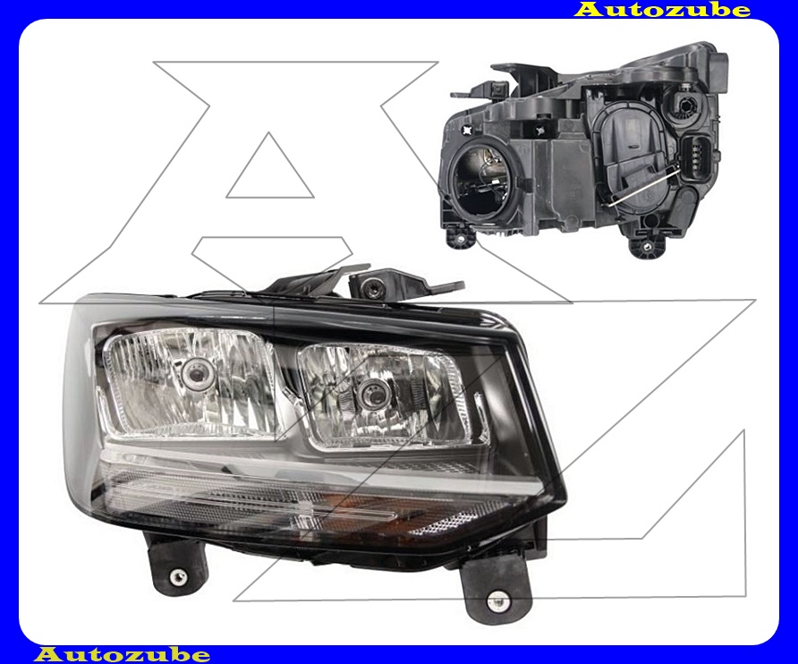 Fényszóró jobb (H7/H7) motorral {VALEO} Fényszóró jobb (H7/H7) motorral {VALEO}