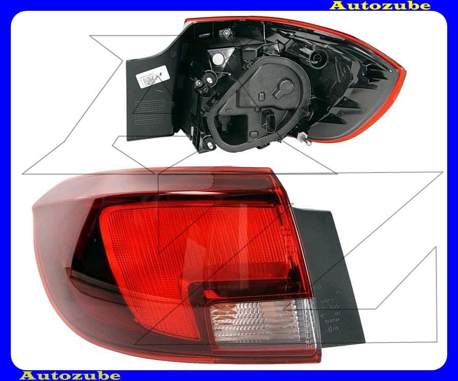 Hátsó lámpa bal külső Hátsó lámpa bal külső