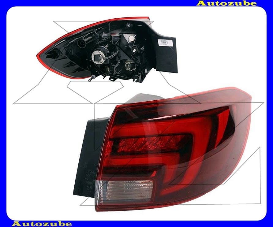 Hátsó lámpa jobb külső Hátsó lámpa jobb külső