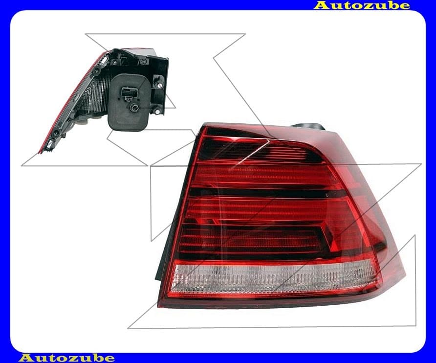 Hátsó lámpa jobb külső Hátsó lámpa jobb külső