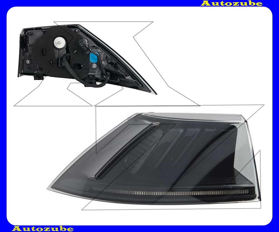 Hátsó lámpa bal külső Hátsó lámpa bal külső