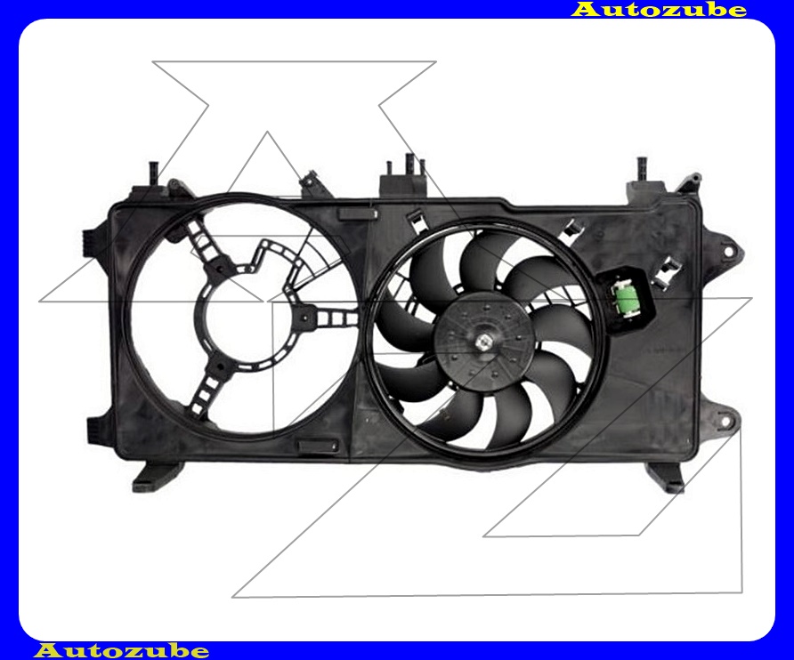 Hűtőventillátor 280mm/300W Hűtőventillátor 280mm/300W