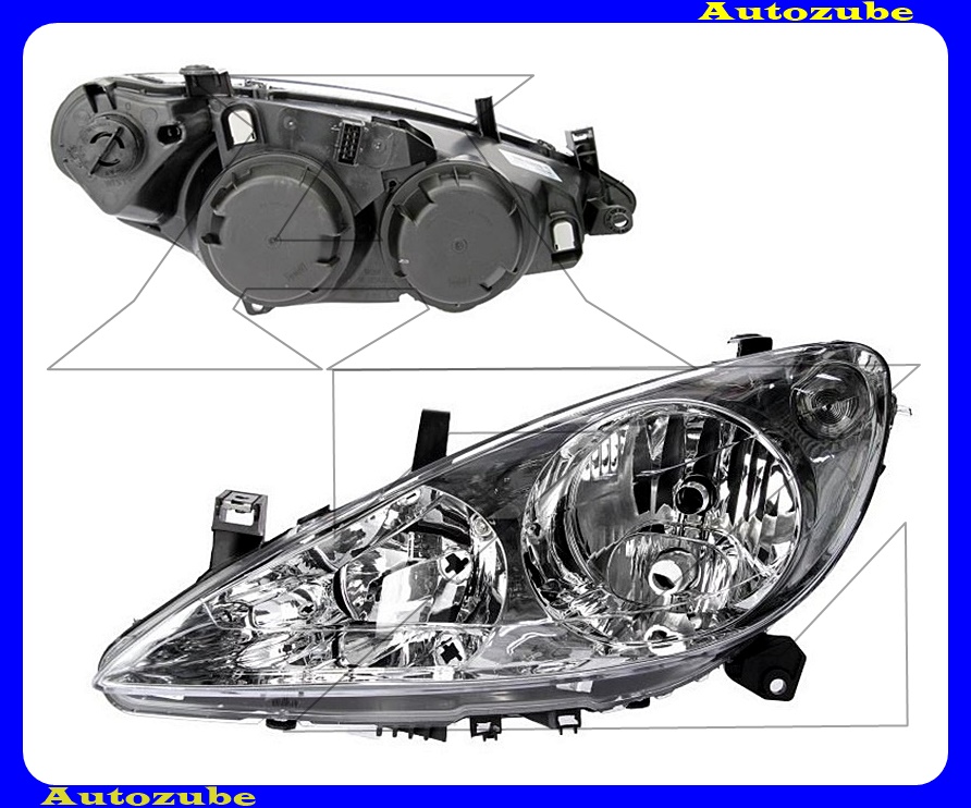 Fényszóró bal ködlámpás (H7/H1/H1) motorral {VALEO} /RENDELÉSRE/ Fényszóró bal ködlámpás (H7/H1/H1) motorral {VALEO} /RENDELÉSRE/
