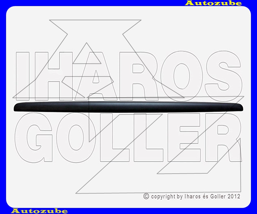 Hűtődíszrács díszléc, fekete /Gyári alkatrész/ (Egyedi rendelésre, NEM visszáruzható) Hűtődíszrács díszléc, fekete /Gyári alkatrész/ (Egyedi rendelésre, NEM visszáruzható)