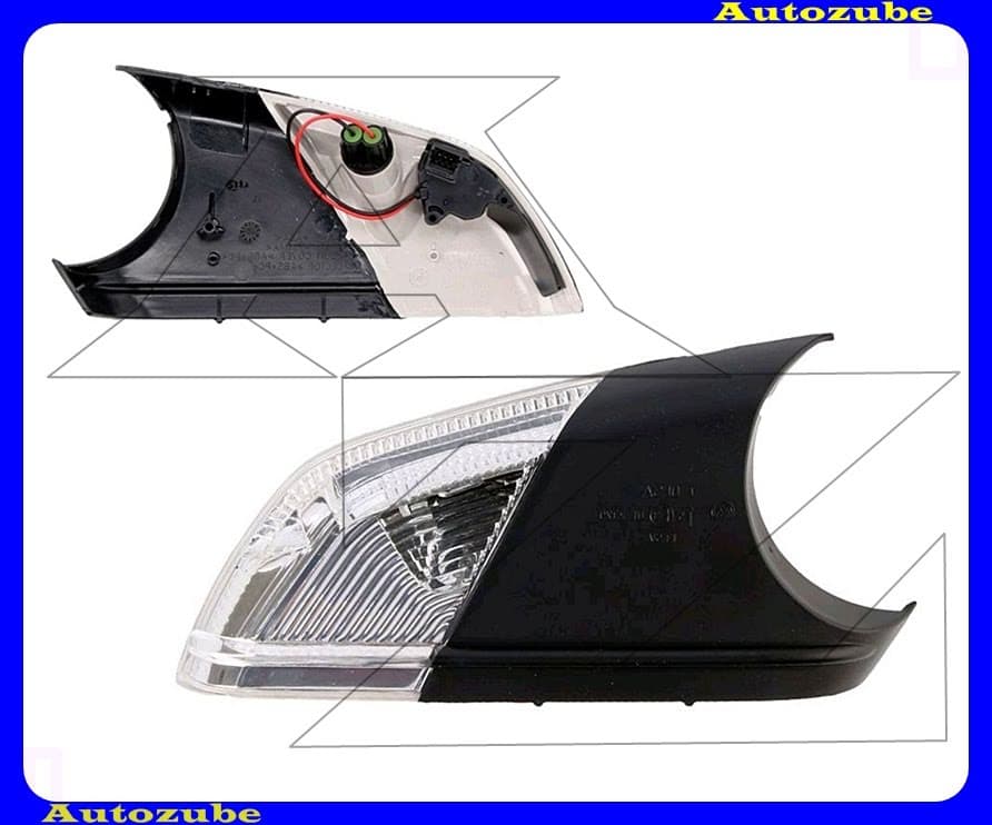 Tükör index jobb, kilépőfényes Tükör index jobb, kilépőfényes