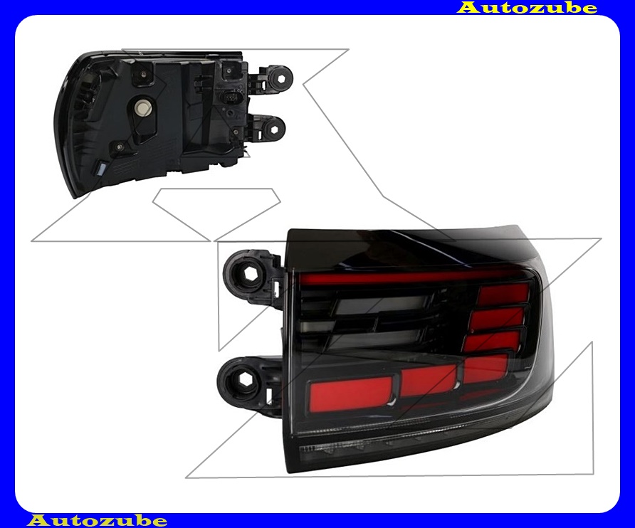 Hátsó lámpa jobb külső Hátsó lámpa jobb külső