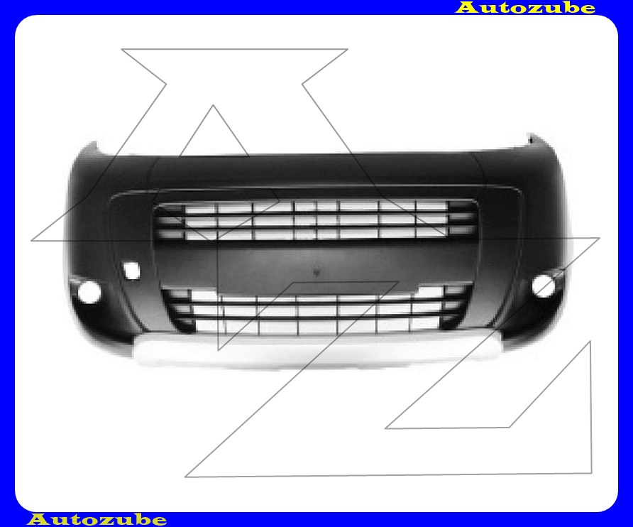 Első lökhárító ködlámpás, alapozott Első lökhárító ködlámpás, alapozott