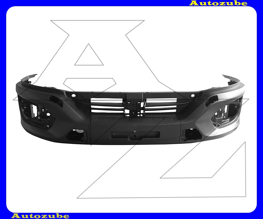 Első lökhárító komplett fekete Első lökhárító komplett fekete