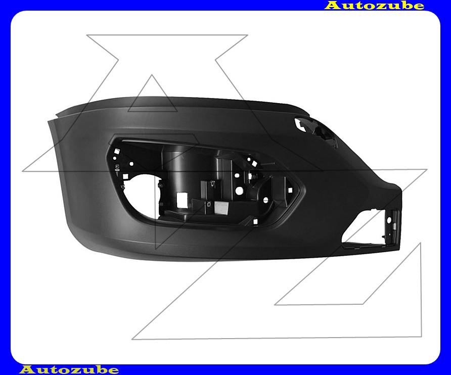 Első lökhárító jobb oldal fekete Első lökhárító jobb oldal fekete