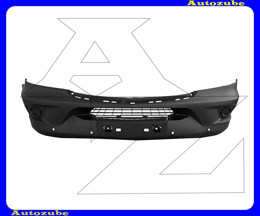 Első lökhárító fekete 6 szenzoros (nem ködlámpás) Első lökhárító fekete 6 szenzoros (nem ködlámpás)