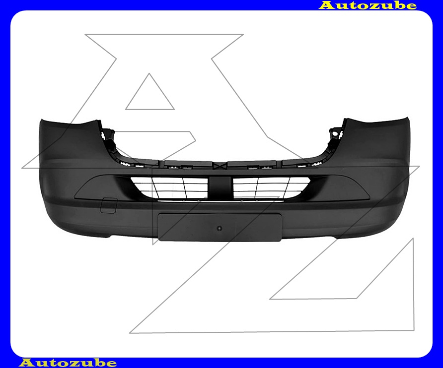 Első lökhárító fekete Első lökhárító fekete