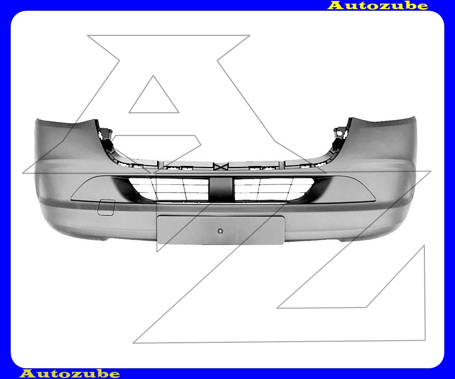 Első lökhárító alapozott Első lökhárító alapozott