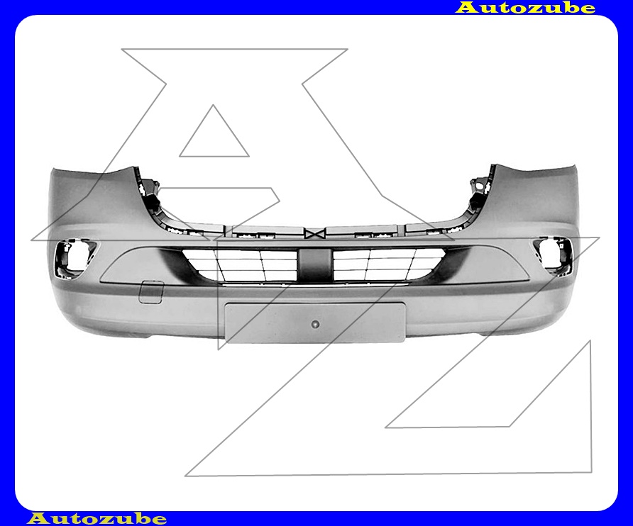 Első lökhárító alapozott, ködlámpás Első lökhárító alapozott, ködlámpás