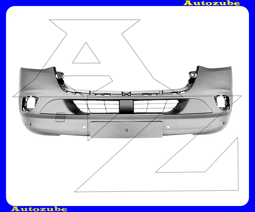 Első lökhárító alapozott, ködlámpás és 6 szenzoros Első lökhárító alapozott, ködlámpás és 6 szenzoros