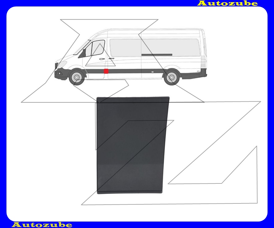 B oszlop díszléc bal fekete B oszlop díszléc bal fekete