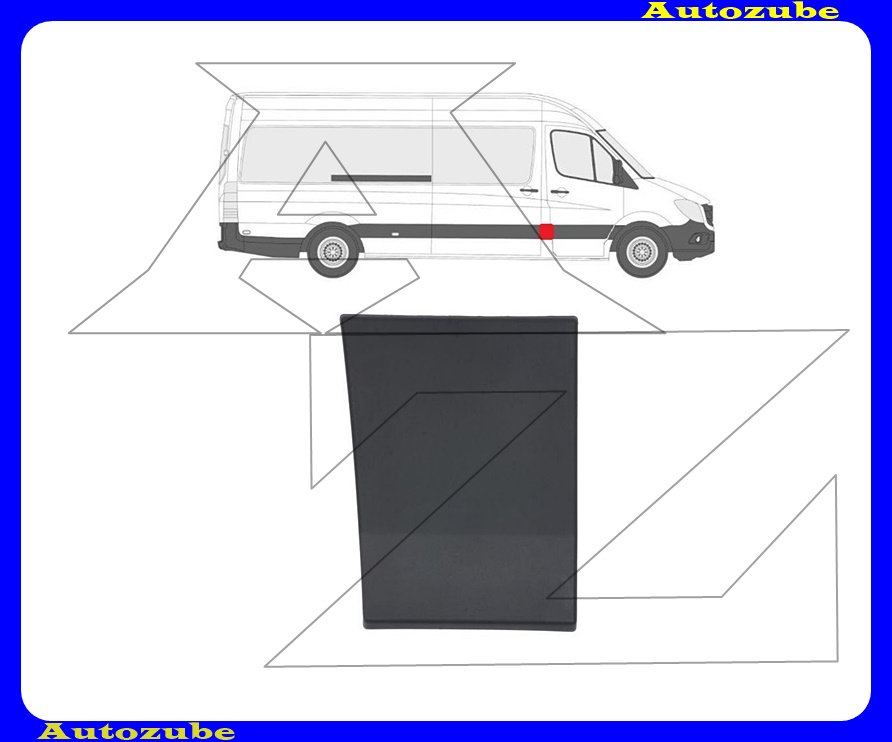 B oszlop díszléc jobb fekete B oszlop díszléc jobb fekete