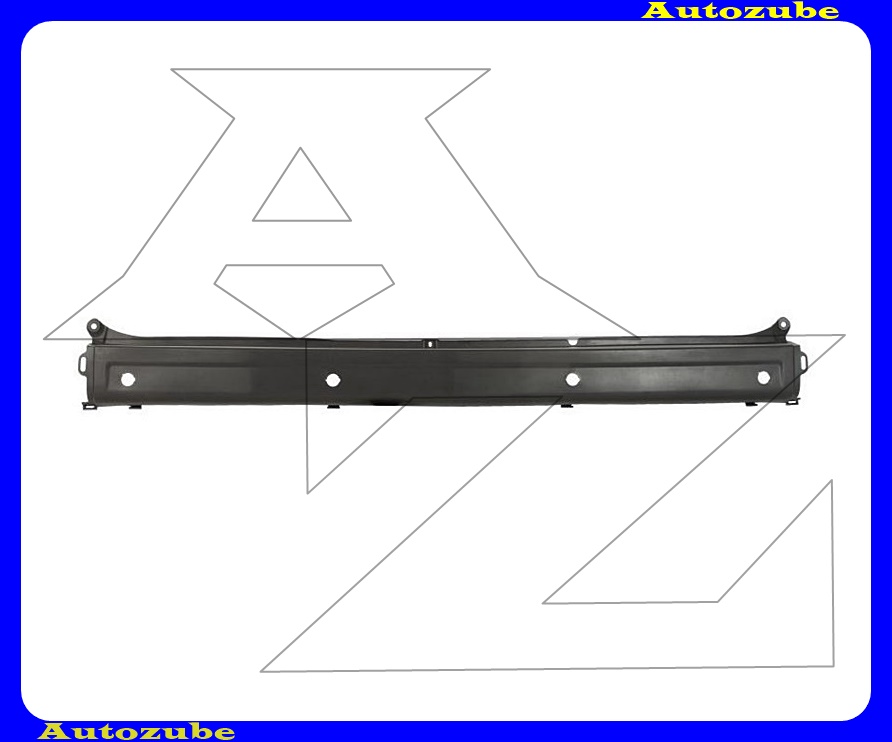 Hátsó lökhárító középső, fekete, szenzoros Hátsó lökhárító középső, fekete, szenzoros