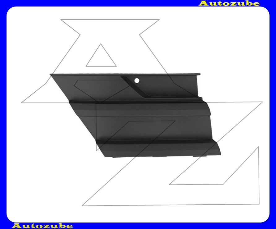 Első lökhárító vonószemborítás fekete Első lökhárító vonószemborítás fekete