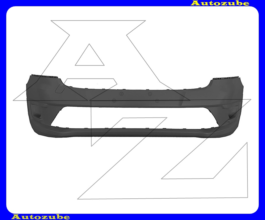 Első lökhárító fekete (6 szenzor jelöléssel) Első lökhárító fekete (6 szenzor jelöléssel)