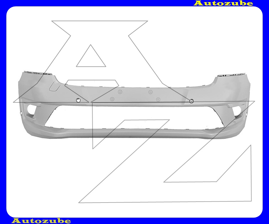 Első lökhárító alapozott, ködlámpás, 4 szenzoros Első lökhárító alapozott, ködlámpás, 4 szenzoros
