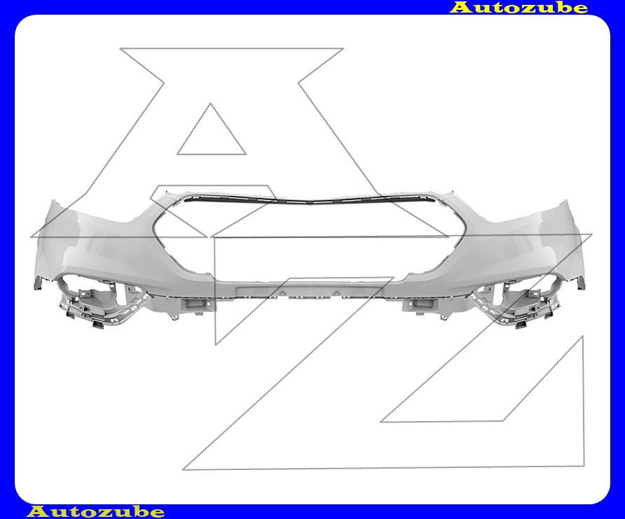 Első lökhárító felső rész, alapozott Első lökhárító felső rész, alapozott