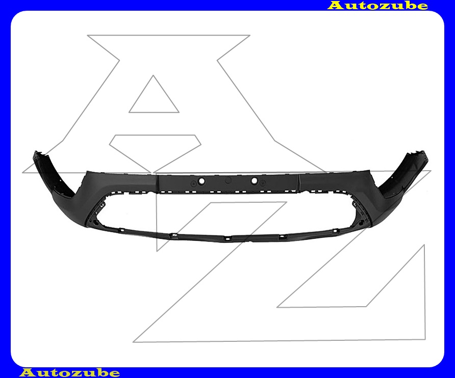 Első lökhárító alsó rész, fekete Első lökhárító alsó rész, fekete