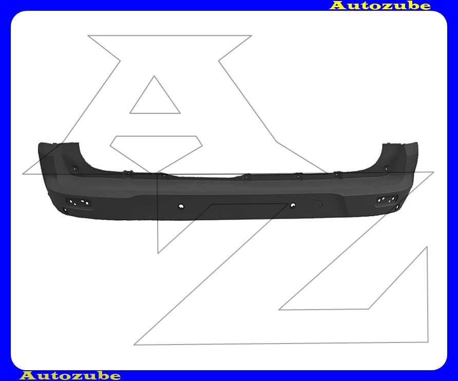 Hátsó lökhárító fekete, 4 szenzoros Hátsó lökhárító fekete, 4 szenzoros