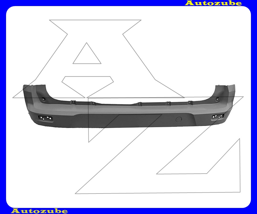 Hátsó lökhárító alapozott Hátsó lökhárító alapozott