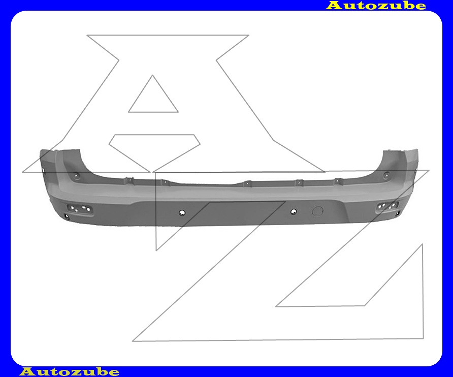 Hátsó lökhárító alapozott, 6 szenzoros Hátsó lökhárító alapozott, 6 szenzoros