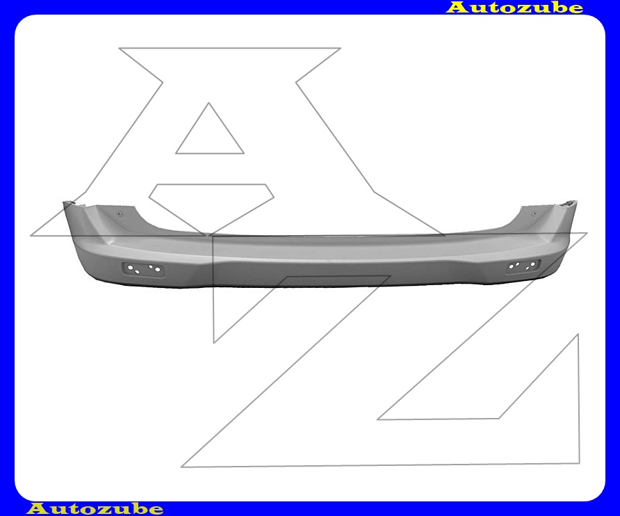 Hátsó lökhárító alapozott Hátsó lökhárító alapozott