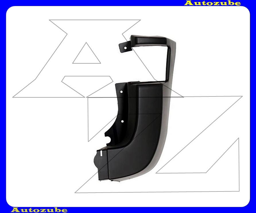 Hátsó lökhárító jobb oldal, fekete Hátsó lökhárító jobb oldal, fekete