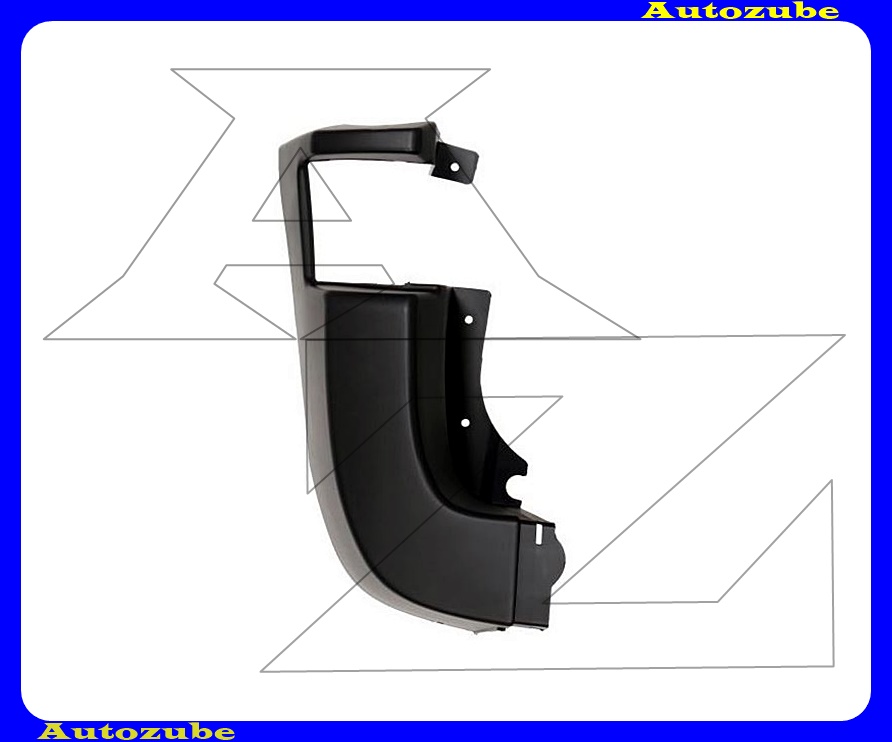 Hátsó lökhárító bal oldal, fekete Hátsó lökhárító bal oldal, fekete